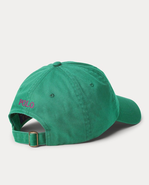 RALPH LAUREN - Zielona czapka z daszkiem Chino - zdjęcie produktu nr 2