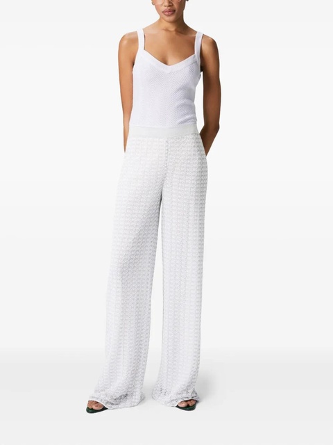 Missoni flared trousers - White - zdjęcie produktu nr 2