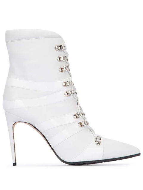 Manolo Blahnik 105mm Roblax boots - White - zdjęcie produktu nr 1