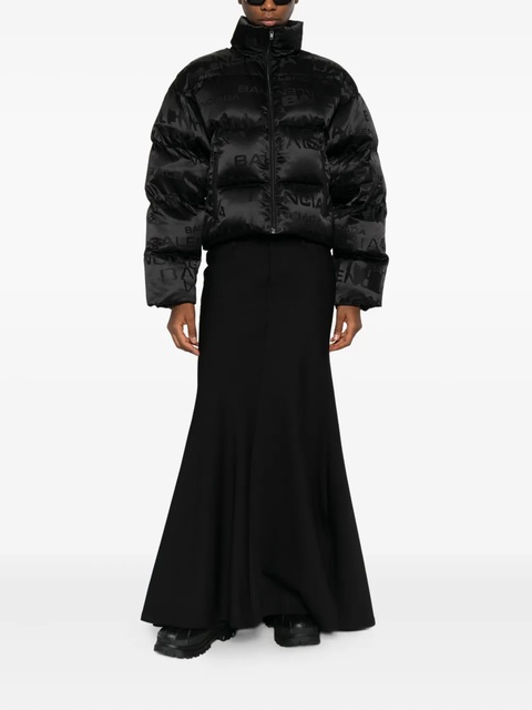 Balenciaga CROPPED PUFFER - Black - zdjęcie produktu nr 2