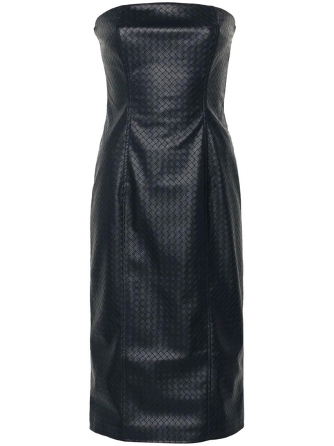 ROTATE BIRGER CHRISTENSEN braided midi dress - Blue - zdjęcie produktu nr 1