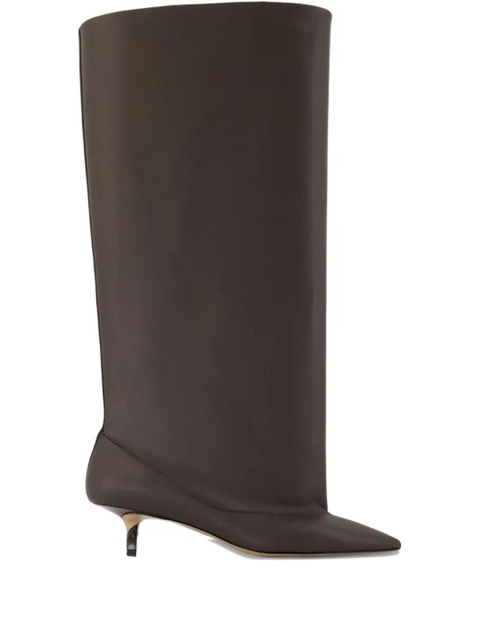 Jacquemus 45mm The high Tourni boots - Brown - zdjęcie produktu nr 1