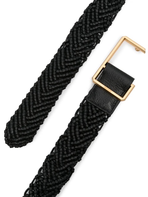 Zadig&Voltaire La Cecilia leather belt - Black - zdjęcie produktu nr 2