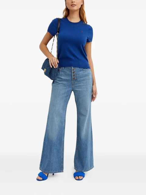 Lauren Ralph Lauren button-fastening jeans - Blue - zdjęcie produktu nr 1