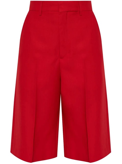 AMI Paris virgin wool shorts - Red - zdjęcie produktu nr 1