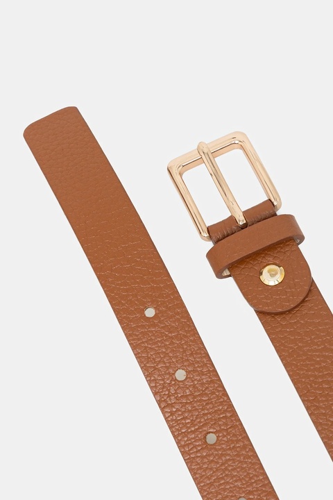 Answear.LAB pasek skórzany damski kolor brązowy - zdjęcie produktu nr 2