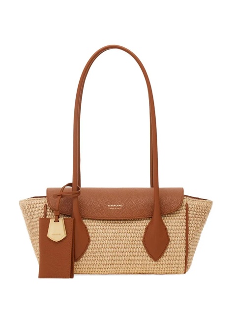 Ferragamo small East-West tote bag - Neutrals - zdjęcie produktu nr 1