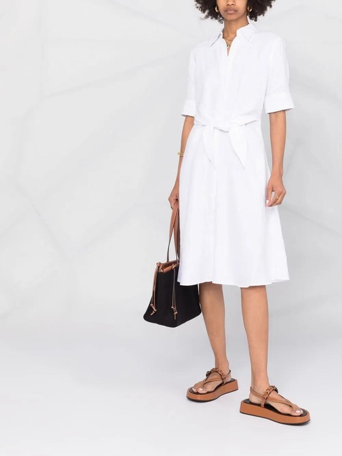 Lauren Ralph Lauren Wakana crop-sleeve shirt - White - zdjęcie produktu nr 1