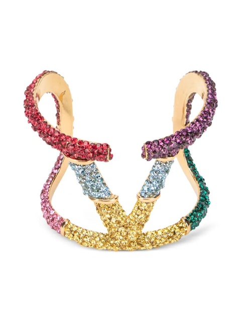 Valentino Garavani VLogo Signature cuff bracelet - Gold - zdjęcie produktu nr 1