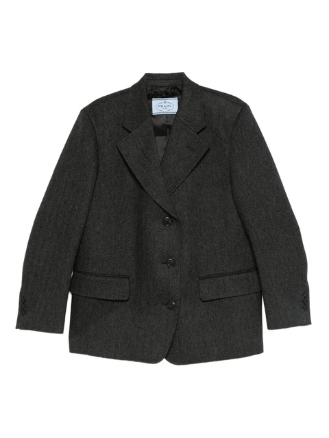 Prada single-breasted blazer - Grey - zdjęcie produktu nr 1