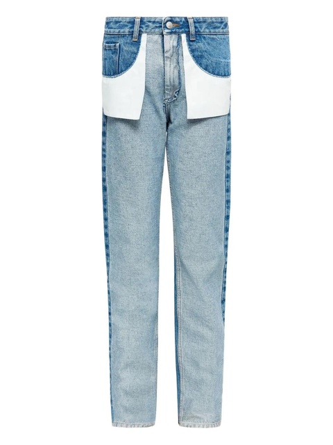 MM6 Maison Margiela inside-out seams jeans - Blue - zdjęcie produktu nr 1