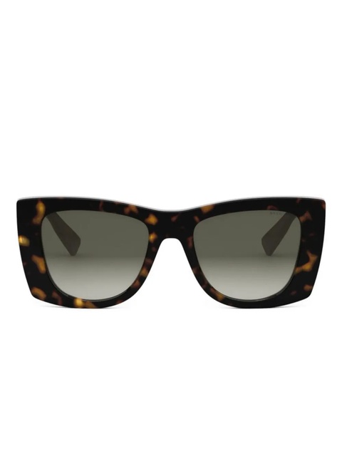 Bvlgari square-frame sunglasses - Brown - zdjęcie produktu nr 2