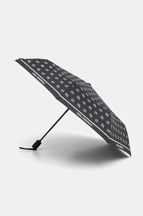 Karl Lagerfeld parasol kolor czarny 246W3898 - zdjęcie produktu nr 1