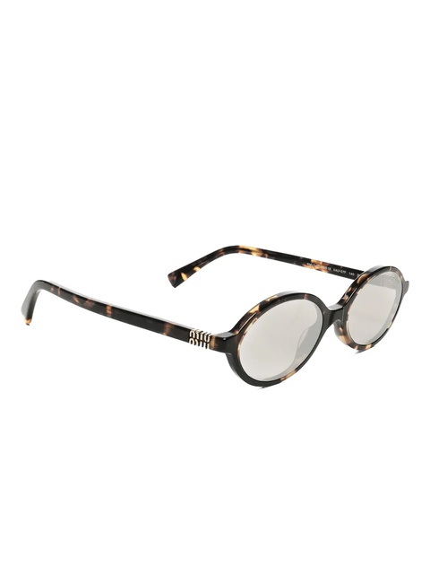 Miu Miu oval-frame sunglasses - Brown - zdjęcie produktu nr 2