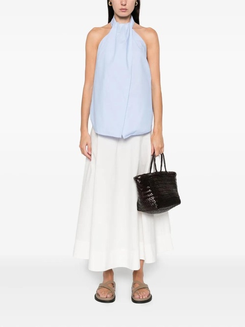 St. Agni halter tie-back top - Blue - zdjęcie produktu nr 1