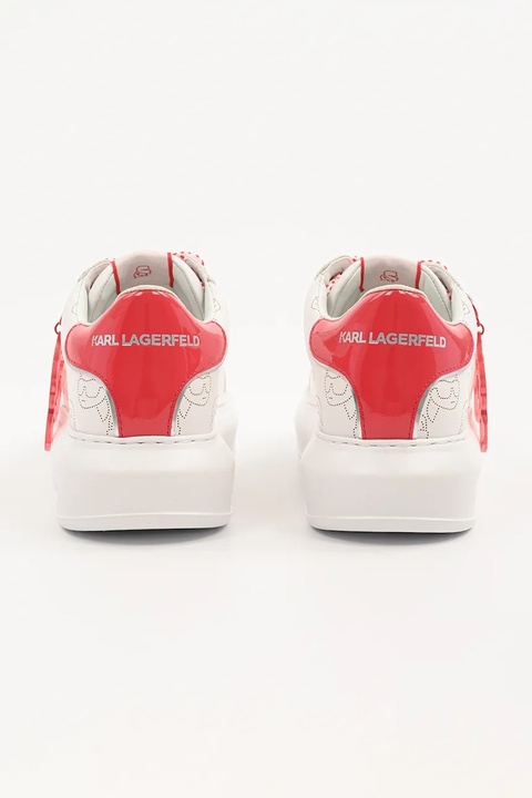 Karl Lagerfeld sneakersy skórzane KAPRI NFT damskie kolor biały KL62522 - zdjęcie produktu nr 2