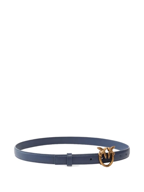 PINKO Love Berry buckle leather belt - Blue - zdjęcie produktu nr 2