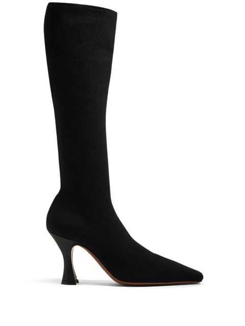 NEOUS Ran 80mm stretch-knit boots - Black - zdjęcie produktu nr 1