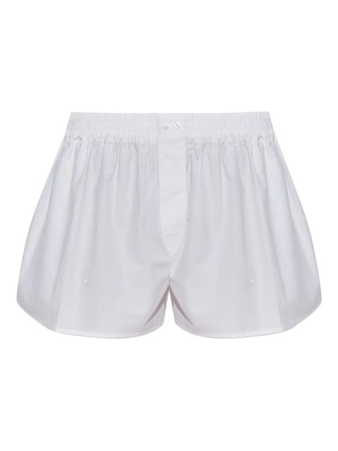 Alexander Wang crystal-embellished shorts - White - zdjęcie produktu nr 1
