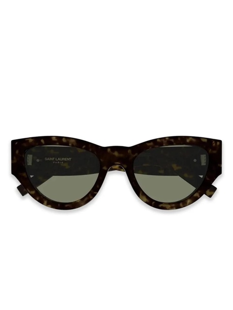 Saint Laurent Eyewear cat-eye sunglasses - Brown - zdjęcie produktu nr 2
