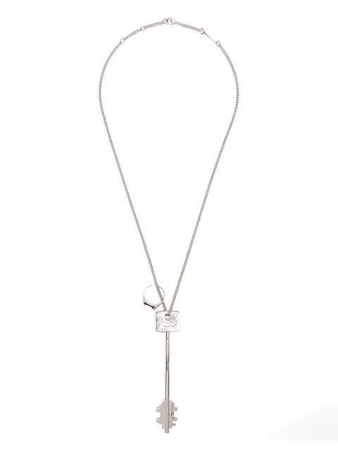 Rabanne key-ring pendant necklace - Silver - zdjęcie produktu nr 1