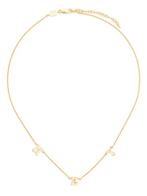 Missoma letter charm choker - Gold - zdjęcie produktu nr 1