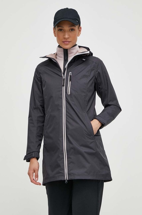 Helly Hansen kurtka damska kolor czarny przejściowa 55964 - zdjęcie produktu nr 1