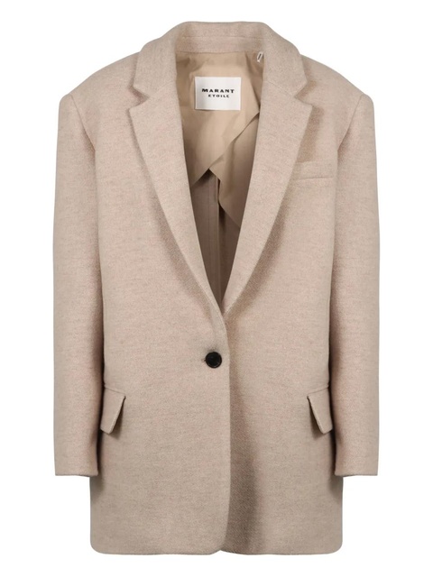 MARANT ÉTOILE single-breasted blazer - Neutrals - zdjęcie produktu nr 1