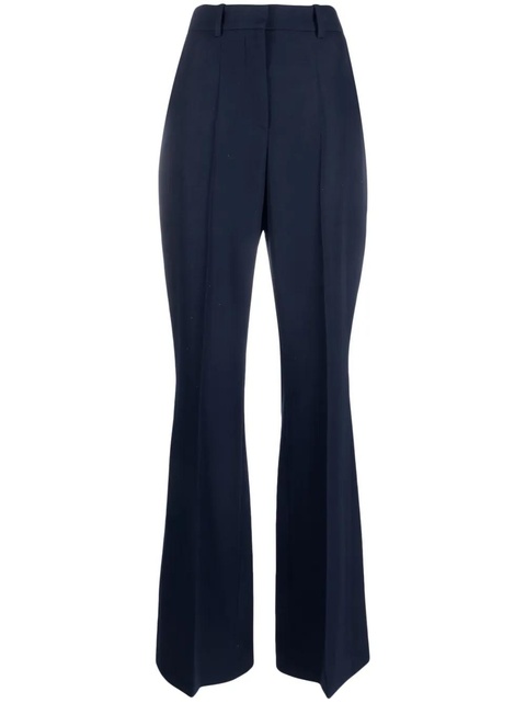 Balmain wool flared trousers - Blue - zdjęcie produktu nr 2