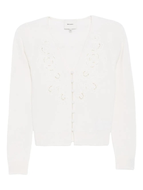 Reformation Lowen cardigan - Neutrals - zdjęcie produktu nr 1