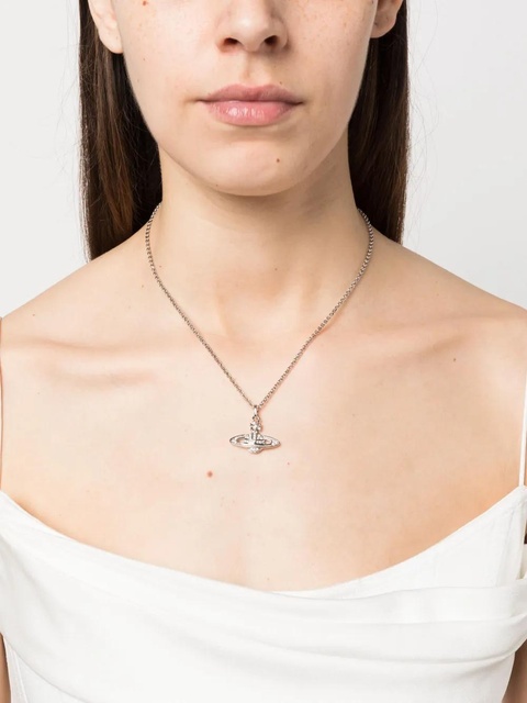 Vivienne Westwood Mini Bas Relief pendant necklace - Silver - zdjęcie produktu nr 1
