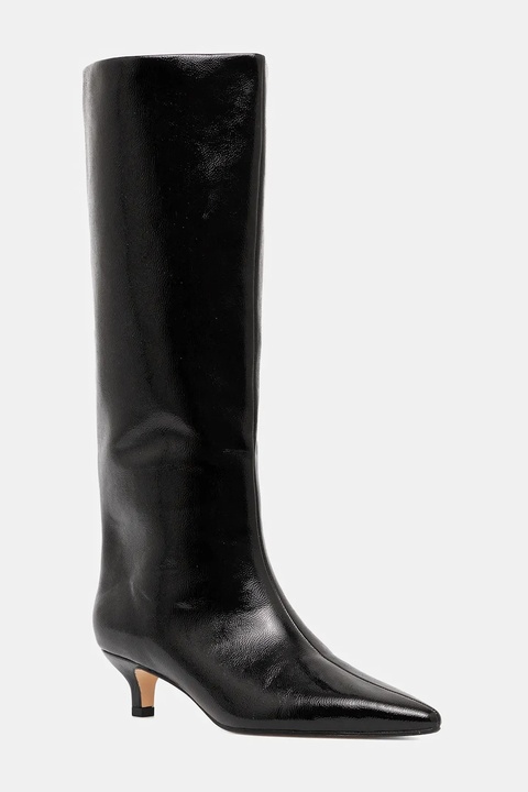 Medicine kozaki kolor czarny na szpilce - zdjęcie produktu nr 2