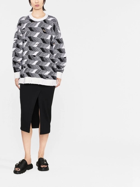 Missoni woven-knit jumper - White - zdjęcie produktu nr 1