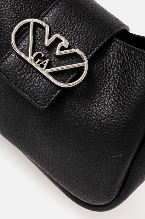 Emporio Armani torebka skórzana kolor czarny Y3E235 YWQ9X - zdjęcie produktu nr 1
