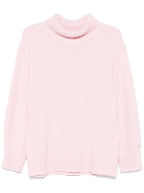 Maje roll-neck wool-cashmere jumper - Pink - zdjęcie produktu nr 1