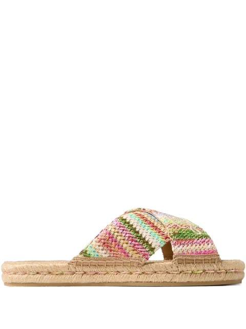 Jimmy Choo Aciel flat sandals - Neutrals - zdjęcie produktu nr 1