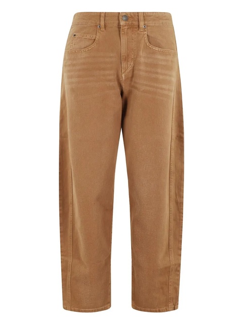 ISABEL MARANT Oriane panelled jeans - Orange - zdjęcie produktu nr 1