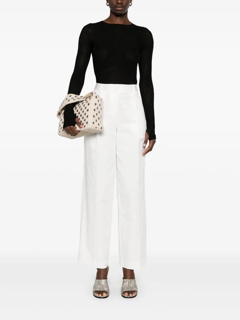 Victoria Beckham floral-lace bodysuit - Black - zdjęcie produktu nr 2