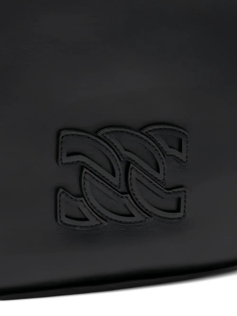 Casadei Vandome knotted leather shoulder bag - Black - zdjęcie produktu nr 2