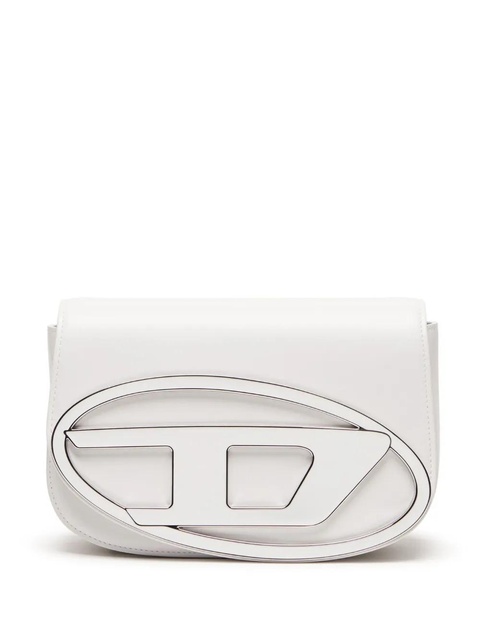 Diesel medium 1DR leather shoulder bag - White - zdjęcie produktu nr 1