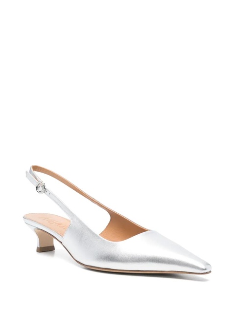 Aeyde 45mm Catrina slingback pumps - Grey - zdjęcie produktu nr 2