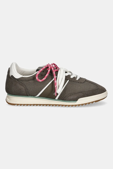 Tommy Jeans sneakersy TJW LOW PROFILE RUNNER damskie kolor zielony EN0EN02862 - zdjęcie produktu nr 1