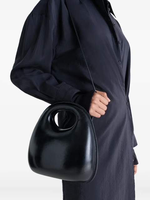LEMAIRE Egg leather bag - Black - zdjęcie produktu nr 2