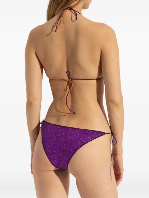 Oséree glitter-detailing bikini - Purple - zdjęcie produktu nr 2