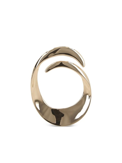 Self-Portrait Swirl earrings - Gold - zdjęcie produktu nr 2