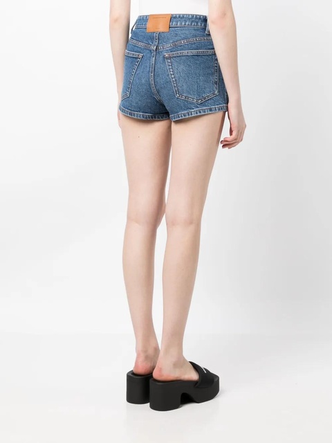 Alexander Wang mid-rise denim skort - Blue - zdjęcie produktu nr 2