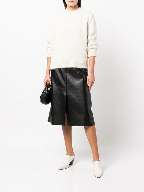Jil Sander crew-neck knitted jumper - Neutrals - zdjęcie produktu nr 2