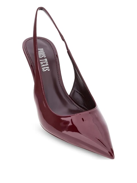 Paris Texas 70MM Lidia slingback pointed-toe pumps - Red - zdjęcie produktu nr 2