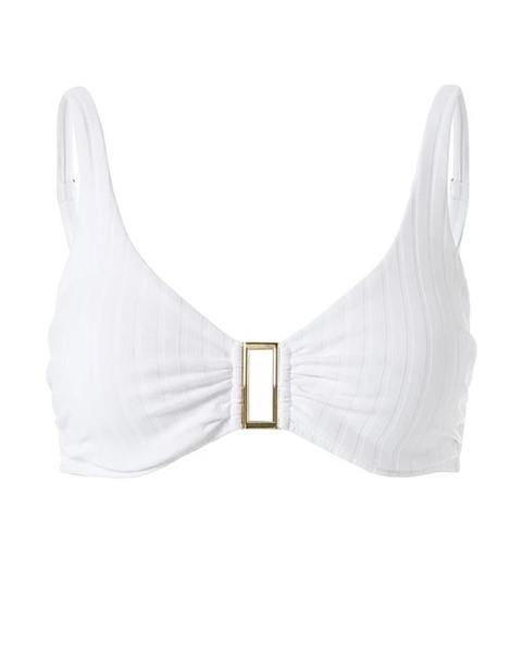 MELISSA ODABASH - Biały top od bikini Bel Air - zdjęcie produktu nr 2