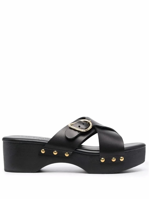 Ancient Greek Sandals Marilia clog sandals - Black - zdjęcie produktu nr 1